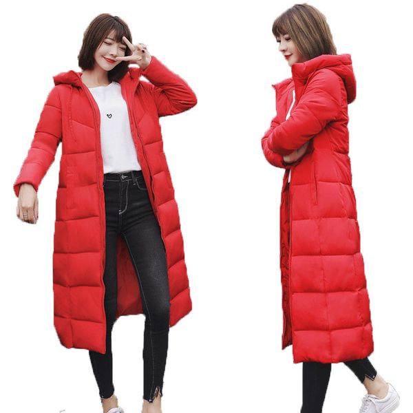 women parkas 2018 new women winter jacket female warm thicken miduem long slim hooded jacket wadded coat 6xl lq489, Black
women parkas 2018 new women winter jacket female warm thicken miduem long slim hooded jacket wadded coat 6xl lq489, Black