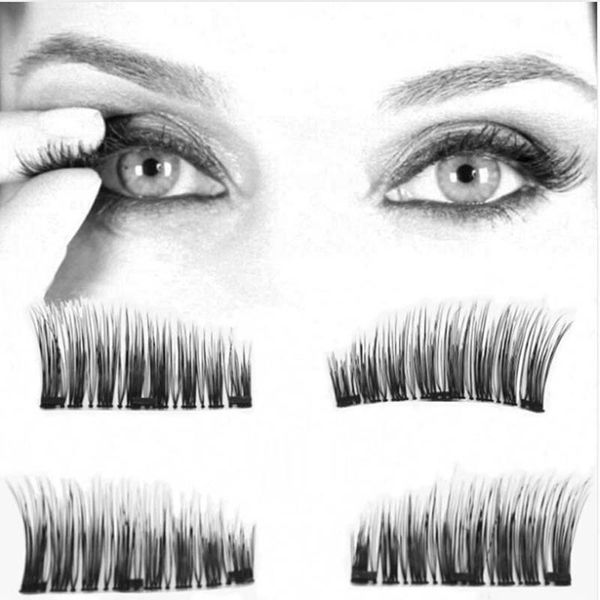 eyelashes on the magnet lashes extension kit 4pcs/lot 3d long easy to wear reusable fake eyelashes three magnets
eyelashes on the magnet lashes extension kit 4pcs/lot 3d long easy to wear reusable fake eyelashes three magnets