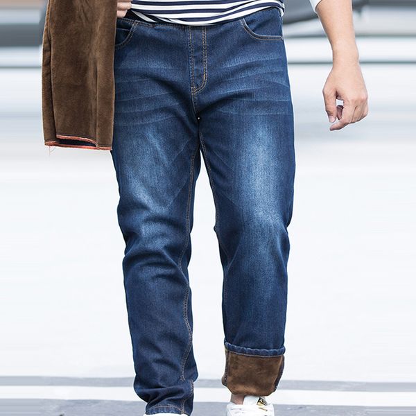 2018 new spring mens ripped thicken stretch denim jeans warm fleece jean pants trousers plus size 32 33 34 36 38 40 42 44 46 48, Blue
2018 new spring mens ripped thicken stretch denim jeans warm fleece jean pants trousers plus size 32 33 34 36 38 40 42 44 46 48, Blue