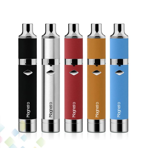 Authentic Yocan Magneto Kit 1100mAh Wax Pen Dry Herb Vaporizer Magnetic Coil Ceramic Cap built with Dab Tool Built-in Silicone Jar DHL Free
Authentic Yocan Magneto Kit 1100mAh Wax Pen Dry Herb Vaporizer Magnetic Coil Ceramic Cap built with Dab Tool Built-in Silicone Jar DHL Free