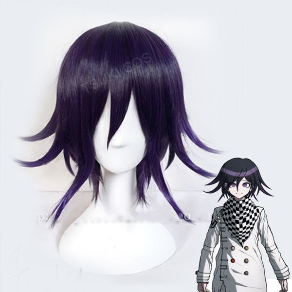 danganronpa v3: killing harmony ouma kokichi cosplay wig for man boys short straight anime wig christmas party gift blue+wig cap, Black
danganronpa v3: killing harmony ouma kokichi cosplay wig for man boys short straight anime wig christmas party gift blue+wig cap, Black