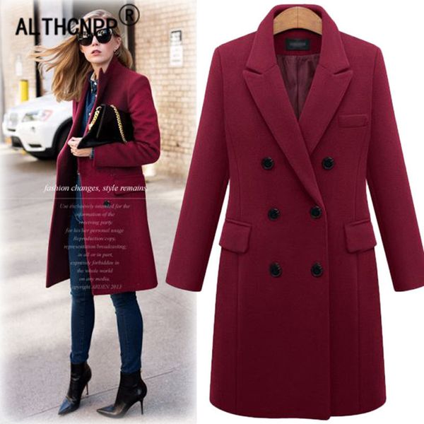 winter women woolen coat -5xl plus size slim was thin double breasted long wool coat jacket women casaco de inverno feminino, Black
winter women woolen coat -5xl plus size slim was thin double breasted long wool coat jacket women casaco de inverno feminino, Black