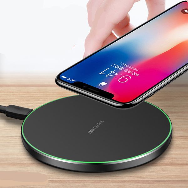 Ци быстрое беспроводное зарядное устройство 10 Вт для iPhone X 8 Plus Зарядка Pad Mini для Sams
Ци быстрое беспроводное зарядное устройство 10 Вт для iPhone X 8 Plus Зарядка Pad Mini для Sams