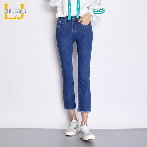 new autumn casual style medium blue tassel ankle length plus size l slim flare waist jeans women stretch denim 7272
new autumn casual style medium blue tassel ankle length plus size l slim flare waist jeans women stretch denim 7272