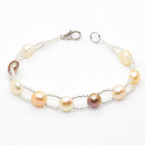 natural freshwater button pearl bracelet 7-9mm natural color pearl beaded bracelet charm fashion jewelry wholesale, Black
natural freshwater button pearl bracelet 7-9mm natural color pearl beaded bracelet charm fashion jewelry wholesale, Black