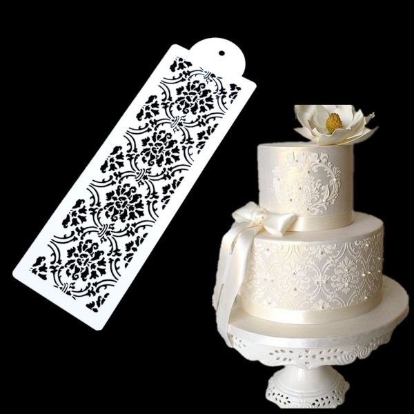 2pcs/set lace cake stencil fondant cake border decoration stencils party wedding diy decor tools
2pcs/set lace cake stencil fondant cake border decoration stencils party wedding diy decor tools