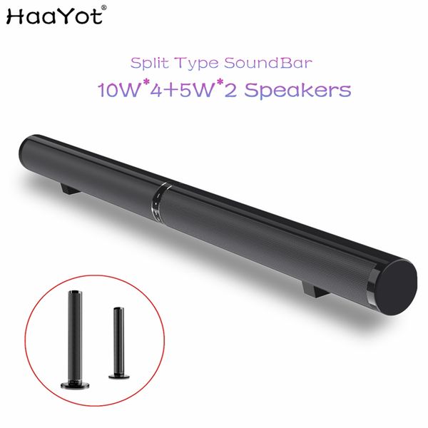 HAAYOT Сплит Тип 50 Вт HIFI Беспроводная Связь Bluetooth Динамик Стерео Soundbar Поддержка USB Оптический RCA HDMI Сабвуфер для ТВ Sound Bar Домашний Кинотеатр
HAAYOT Сплит Тип 50 Вт HIFI Беспроводная Связь Bluetooth Динамик Стерео Soundbar Поддержка USB Оптический RCA HDMI Сабвуфер для ТВ Sound Bar Домашний Кинотеатр