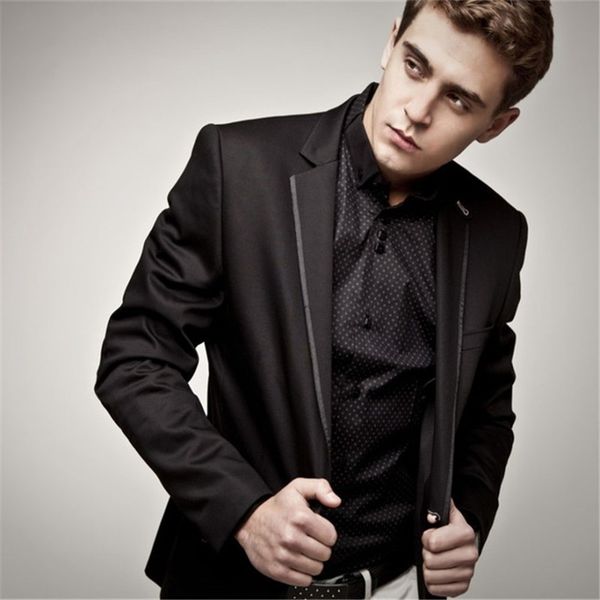 custom made gentleman style black mens suits for wedding ternos masculinostuxedos suits for men 2pieces(jacket+pants+tie, White;black
custom made gentleman style black mens suits for wedding ternos masculinostuxedos suits for men 2pieces(jacket+pants+tie, White;black