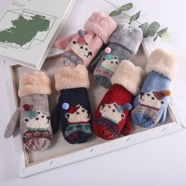 cute bear mittens for kids girls boys warm winter bear gloves baby children christmas gifts thick gloves, White
cute bear mittens for kids girls boys warm winter bear gloves baby children christmas gifts thick gloves, White