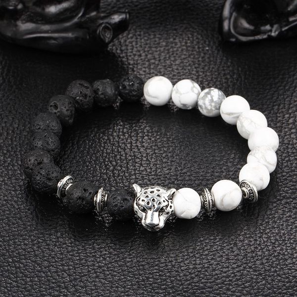 2018 volcano bracelets for girls statement jewelry natural lava volcano stone leopard head beaded bracelets bangles for women p00107, Black
2018 volcano bracelets for girls statement jewelry natural lava volcano stone leopard head beaded bracelets bangles for women p00107, Black