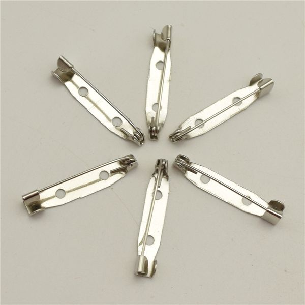 1000pcs 25mm safety lock back bar pin diy brooch base dual brooch back base with safety pin use for brooch and hair jewelry7287535, Silver
1000pcs 25mm safety lock back bar pin diy brooch base dual brooch back base with safety pin use for brooch and hair jewelry7287535, Silver
