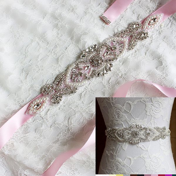 new wedding accessories belt bridal sash wedding princess rhinestone belt girl flower bridesmaid dress sash multi color ribbon sw54, White
new wedding accessories belt bridal sash wedding princess rhinestone belt girl flower bridesmaid dress sash multi color ribbon sw54, White