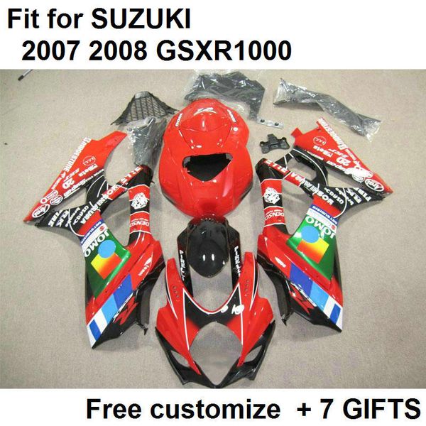 fairing kit for suzuki gsxr1000 07 08 black red fairings set gsxr1000 2007 2008 vf55
fairing kit for suzuki gsxr1000 07 08 black red fairings set gsxr1000 2007 2008 vf55