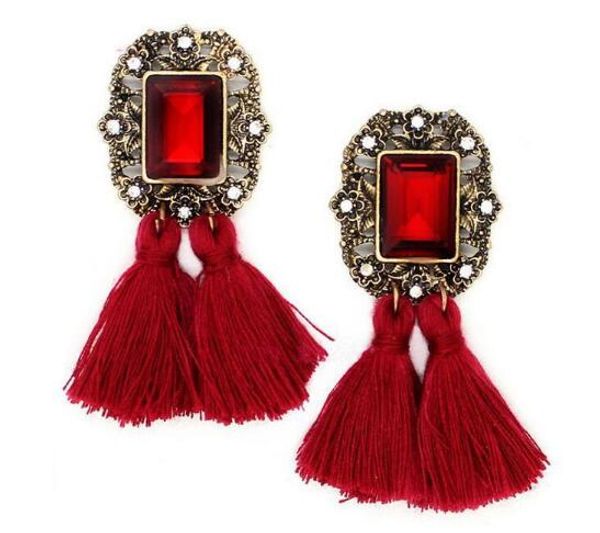 new brand crystal tassel earrings fashionable set diamond jewelry wool tassel fashionable individual character is popular, Silver
new brand crystal tassel earrings fashionable set diamond jewelry wool tassel fashionable individual character is popular, Silver