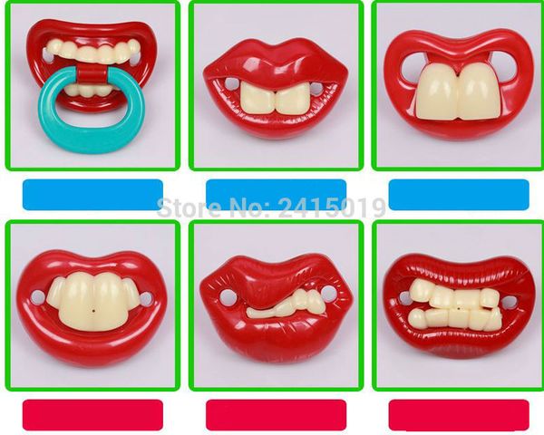 6xfunny red kissable silicone lips baby infant pacifier mustachifier toddlers grade bpa baby shower party games favors
6xfunny red kissable silicone lips baby infant pacifier mustachifier toddlers grade bpa baby shower party games favors