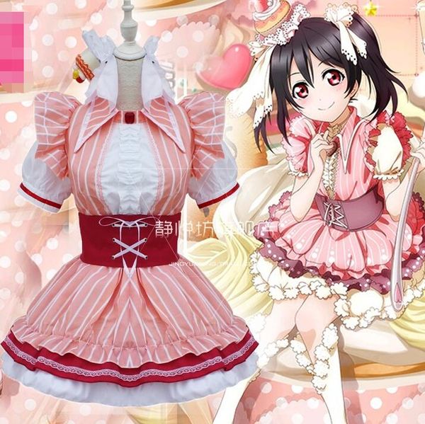 anime lovelive cosplay yazawa nico cartoon sweet lolita cake dress princess lolita girls japanese pink dress costumes, Black;red
anime lovelive cosplay yazawa nico cartoon sweet lolita cake dress princess lolita girls japanese pink dress costumes, Black;red