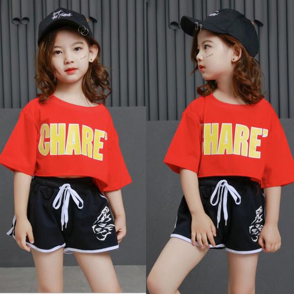 kids ballroom hip hop dance performance costumes suits clothes kids modern jazz t shirt pants stage wear dancing clothing outfit, Black;red
kids ballroom hip hop dance performance costumes suits clothes kids modern jazz t shirt pants stage wear dancing clothing outfit, Black;red