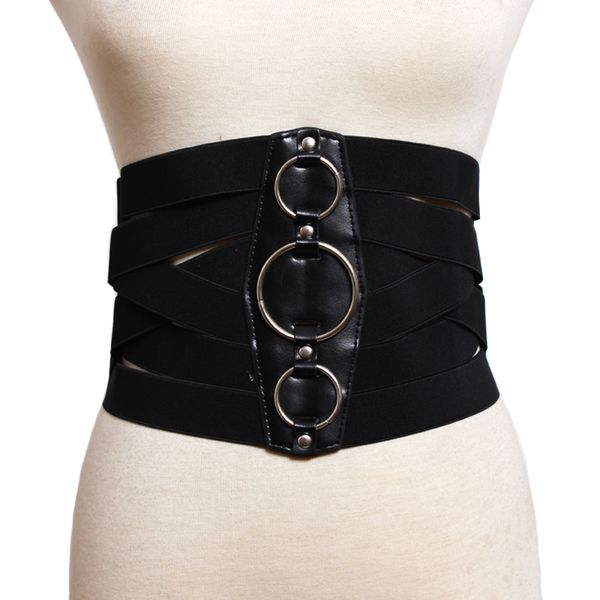 silver round buckle belts female leisure elastic wide belt without pin metal buckle black leather strap pu belt women, Black;brown
silver round buckle belts female leisure elastic wide belt without pin metal buckle black leather strap pu belt women, Black;brown