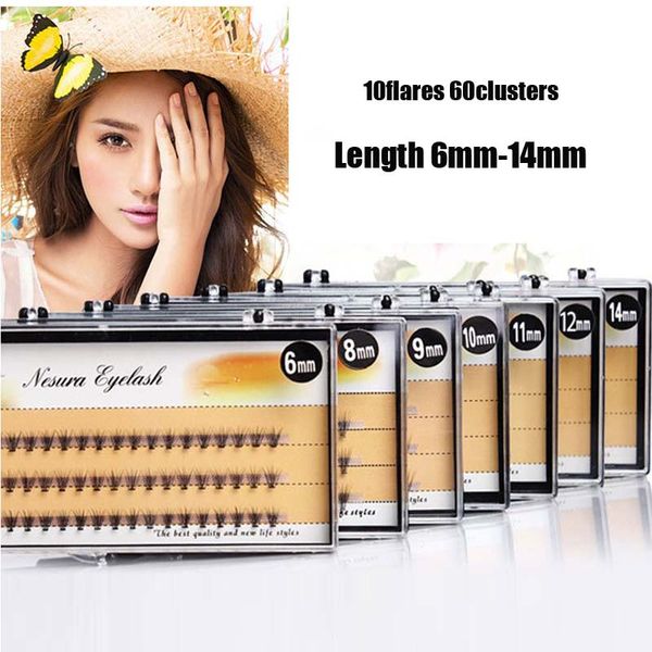 fashion 6/8/9/10/11/12/14mm 60pcs professional makeup individual cluster eye lashes grafting fake false eyelashes ing
fashion 6/8/9/10/11/12/14mm 60pcs professional makeup individual cluster eye lashes grafting fake false eyelashes ing