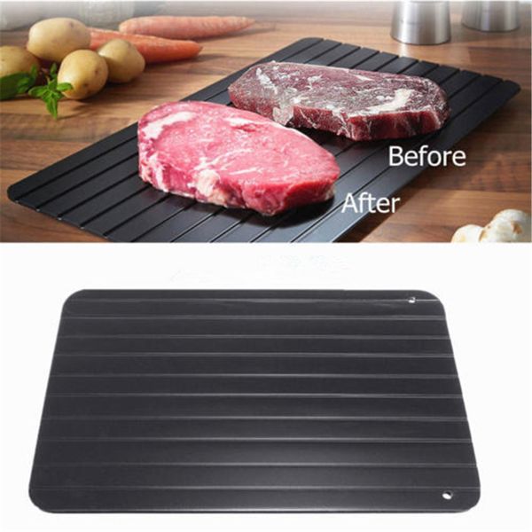 fast defrosting tray defrost meat or frozen food without electricity microwave thaw frozen magic metal plate defrosting tray
fast defrosting tray defrost meat or frozen food without electricity microwave thaw frozen magic metal plate defrosting tray