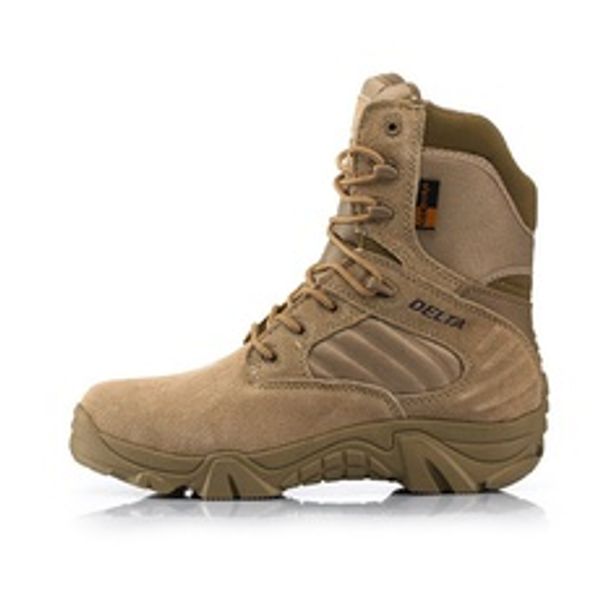 

Brand Mens Tactical Boots Desert Combat Outdoor Army Hiking Shoes Travel Botas Shoes Leather Autumn Male Ankle Boots