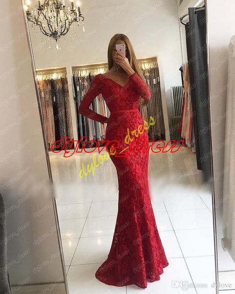 2021 black girl prom dresses lace v neck formal evening gowns long sleeves red prom dresses
2021 black girl prom dresses lace v neck formal evening gowns long sleeves red prom dresses