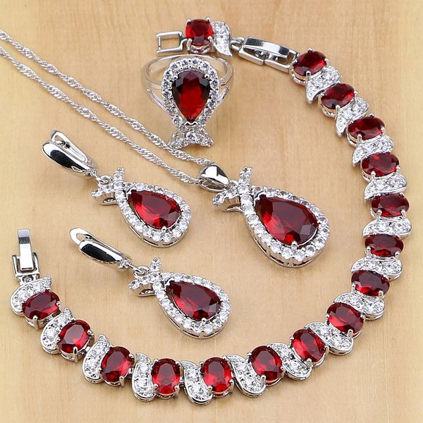 whole sale925 sterling silver jewelry red australian crystal white cz jewelry sets for women earrings/pendant/necklace/ring/bracelet, Slivery;golden
whole sale925 sterling silver jewelry red australian crystal white cz jewelry sets for women earrings/pendant/necklace/ring/bracelet, Slivery;golden