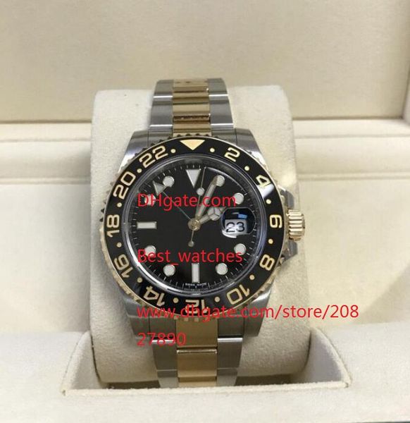 asia 2813 movement 40mm ceramic two tone gold gmt 116713 116713ln automatic mechanical mens men's watch watches, Slivery;brown
asia 2813 movement 40mm ceramic two tone gold gmt 116713 116713ln automatic mechanical mens men's watch watches, Slivery;brown