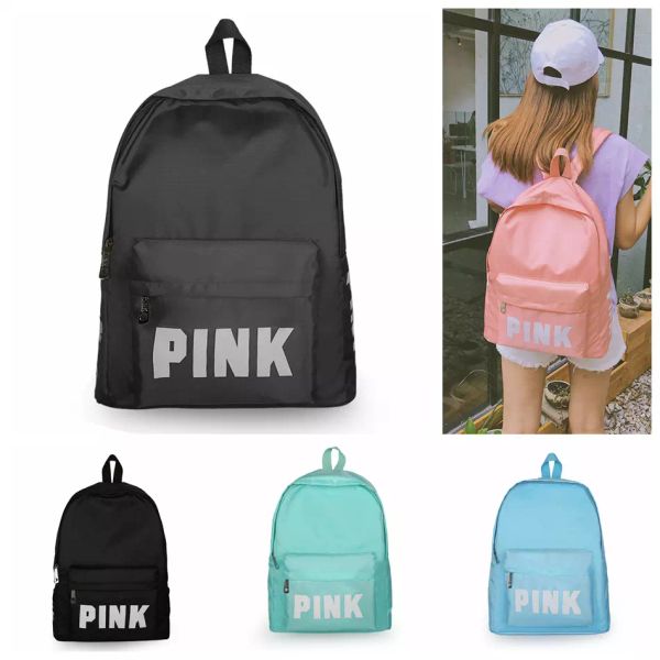 Pink Letter Oxford Backpack Outdoor Sports Rucksack Letter Printed Shoulder School Bag Shopping Beach Bags 50pcs OOA5464
Pink Letter Oxford Backpack Outdoor Sports Rucksack Letter Printed Shoulder School Bag Shopping Beach Bags 50pcs OOA5464