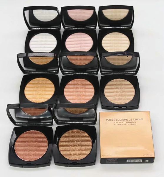 Марка макияжа Poudre illuminatrice освещая порошок Highlighters порошок Palette Shimmer моды Comestics
Марка макияжа Poudre illuminatrice освещая порошок Highlighters порошок Palette Shimmer моды Comestics