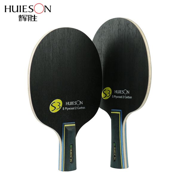 huieson professional fine handle carbon table tennis racket blade 7 ply technology synthetic woodpong paddle blade s3
huieson professional fine handle carbon table tennis racket blade 7 ply technology synthetic woodpong paddle blade s3