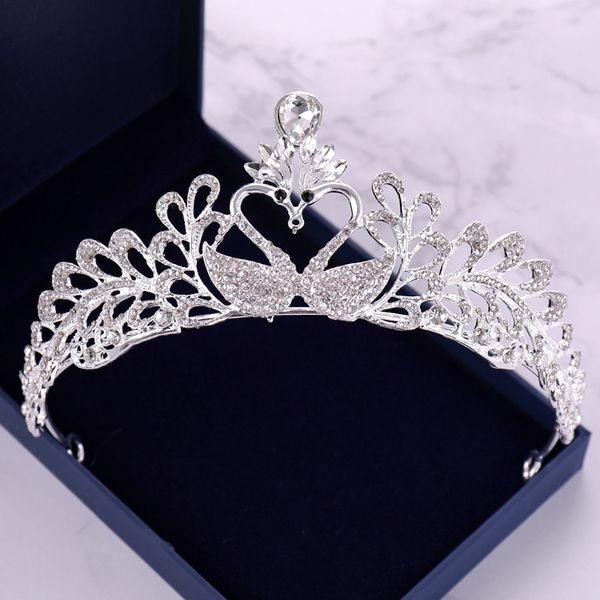 kmvexo beautiful crystal swan bridal tiaras 2019 handmade peacock rhinestone wedding princess girls crown bride hair accessories, Golden;white
kmvexo beautiful crystal swan bridal tiaras 2019 handmade peacock rhinestone wedding princess girls crown bride hair accessories, Golden;white