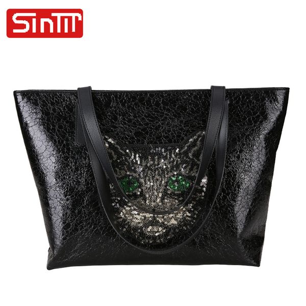 sintir cute cat embroidery sequins women shoulder bags large capacity pu leather women handbags big casual tote crossbody bags
sintir cute cat embroidery sequins women shoulder bags large capacity pu leather women handbags big casual tote crossbody bags