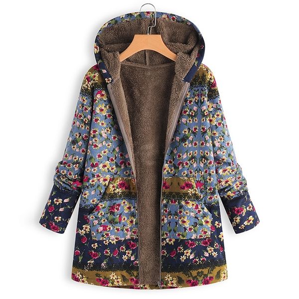 Women Fleece Jackets Winter Hooded Zip Coat Floral Casual Warm Parka Sweatshirt Female Overcoat Streetwear Free Shipping
Women Fleece Jackets Winter Hooded Zip Coat Floral Casual Warm Parka Sweatshirt Female Overcoat Streetwear Free Shipping