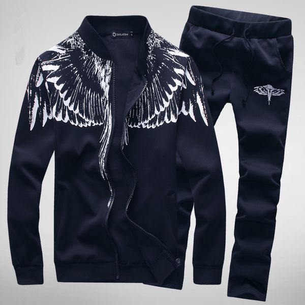2018 men jacket+pants tracksuit set spring print sudaderas hombre mens sportwear suits long sleeve streetwear man tracksuits, Gray
2018 men jacket+pants tracksuit set spring print sudaderas hombre mens sportwear suits long sleeve streetwear man tracksuits, Gray
