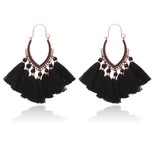 trendy tassel earrings for women simple statement fringe drop brincos jewelry gift present, Silver
trendy tassel earrings for women simple statement fringe drop brincos jewelry gift present, Silver