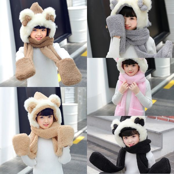 мода унисекс девушки шапочки cap набор детские дети симпатичные уха лук шарф шляпа перчатки наборы фланель дети зима теплая шарфы, Red;brown
мода унисекс девушки шапочки cap набор детские дети симпатичные уха лук шарф шляпа перчатки наборы фланель дети зима теплая шарфы, Red;brown