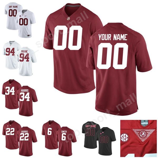 Alabama Crimson Tide 34 Damien Harris Jersey Men College Football Custom Any Name Number Kids 6 Devonta Smith 94 Da'Ron Payne Najee Harris
Alabama Crimson Tide 34 Damien Harris Jersey Men College Football Custom Any Name Number Kids 6 Devonta Smith 94 Da'Ron Payne Najee Harris