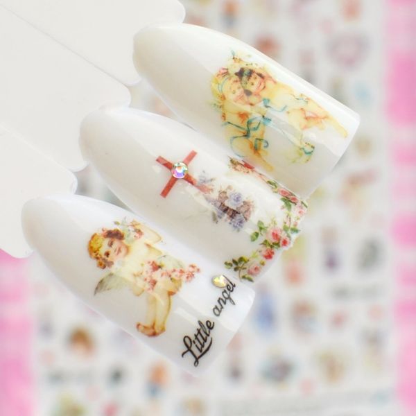wuf 1 pc 3d nail stickers /deer/animal/flower nail art stickers decals diy beauty creative decorations, Black
wuf 1 pc 3d nail stickers /deer/animal/flower nail art stickers decals diy beauty creative decorations, Black