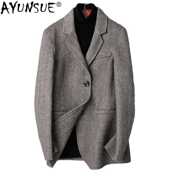 ayunsue шерсть пальто мужчины короткие 2018 осень зима куртка повседневная blazer шерстяное пальто мужские пальто и куртки abrigo hombre kj1, Black
ayunsue шерсть пальто мужчины короткие 2018 осень зима куртка повседневная blazer шерстяное пальто мужские пальто и куртки abrigo hombre kj1, Black