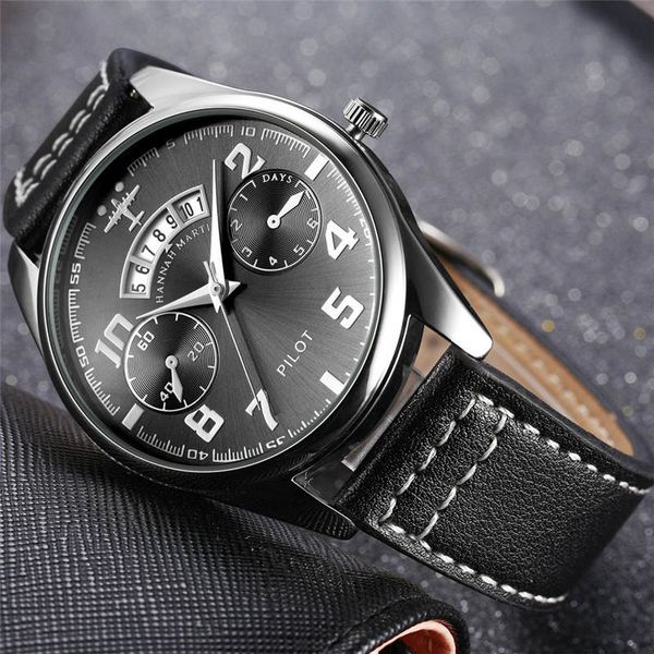 mode men's watch sports pilot's calendar creative clock leather waterproof wristwatch fashion men watches digital display relogi, Slivery;brown
mode men's watch sports pilot's calendar creative clock leather waterproof wristwatch fashion men watches digital display relogi, Slivery;brown