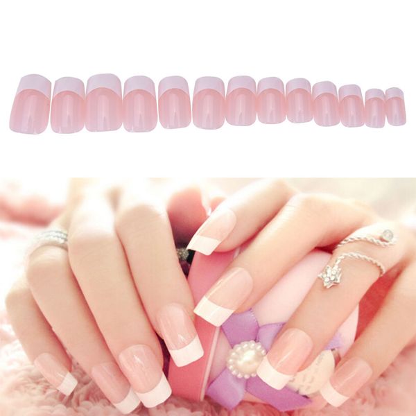 24 pcs fashion natural fake nail tips 3d style glue gel long french plastic false manicure sticker, Red;gold
24 pcs fashion natural fake nail tips 3d style glue gel long french plastic false manicure sticker, Red;gold