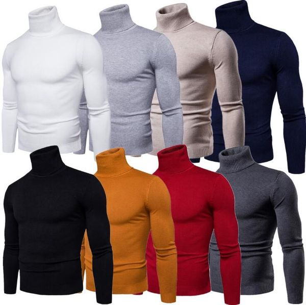 men autumn winter turtleneck long sleeve slim pullover sweater shirt blouse fashion pullover, Black
men autumn winter turtleneck long sleeve slim pullover sweater shirt blouse fashion pullover, Black