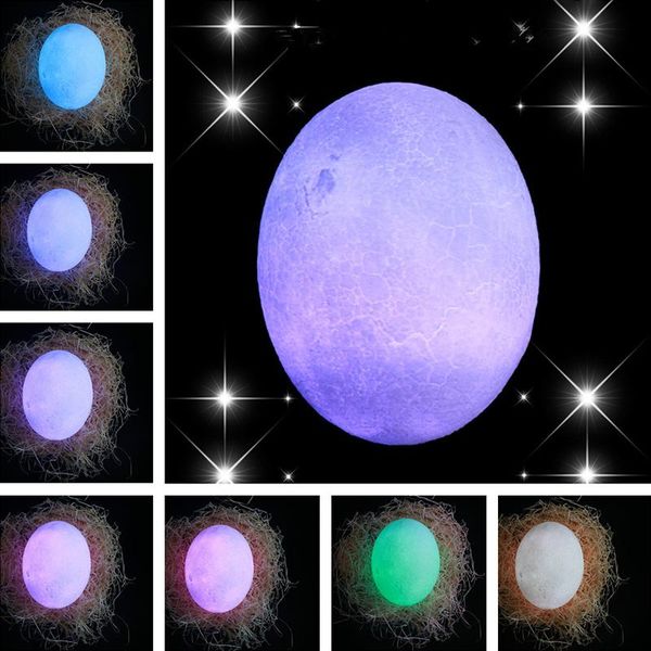 solled led 7 colors lamp 3d printing dinosaur egg shape light pat light for room office decaration
solled led 7 colors lamp 3d printing dinosaur egg shape light pat light for room office decaration