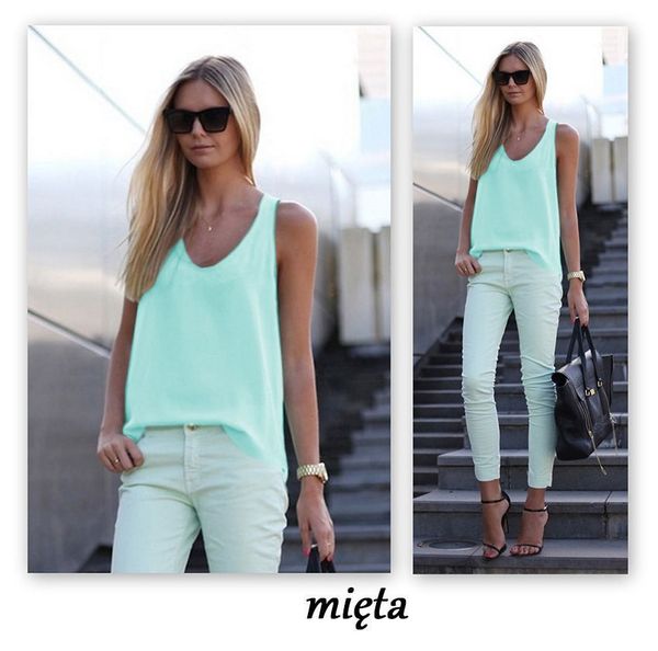 Women Sleeveless Beach Tank Chiffon Tops Ladies Summer Casual Vest Camisole Yellow Blue Back White Plus S-3XL
Women Sleeveless Beach Tank Chiffon Tops Ladies Summer Casual Vest Camisole Yellow Blue Back White Plus S-3XL