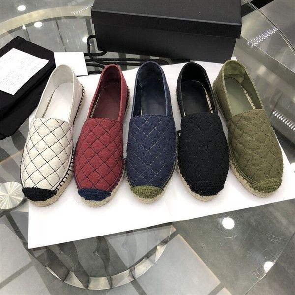 2018 Latest Designer Women Espadrilles Fabric Summer Spring flats loafers Girls Luxury Shoes Brand New sick sole EUR35-42 Come with Box
2018 Latest Designer Women Espadrilles Fabric Summer Spring flats loafers Girls Luxury Shoes Brand New sick sole EUR35-42 Come with Box