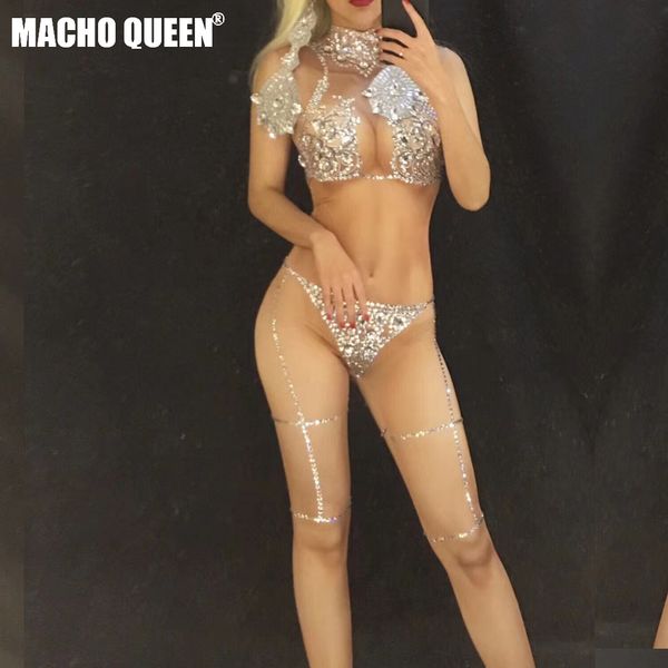 silver sparkly rhinestone bodysuit crystal jumpsuit carnival cotumes performance costume party celebrity clothing, Black;red
silver sparkly rhinestone bodysuit crystal jumpsuit carnival cotumes performance costume party celebrity clothing, Black;red