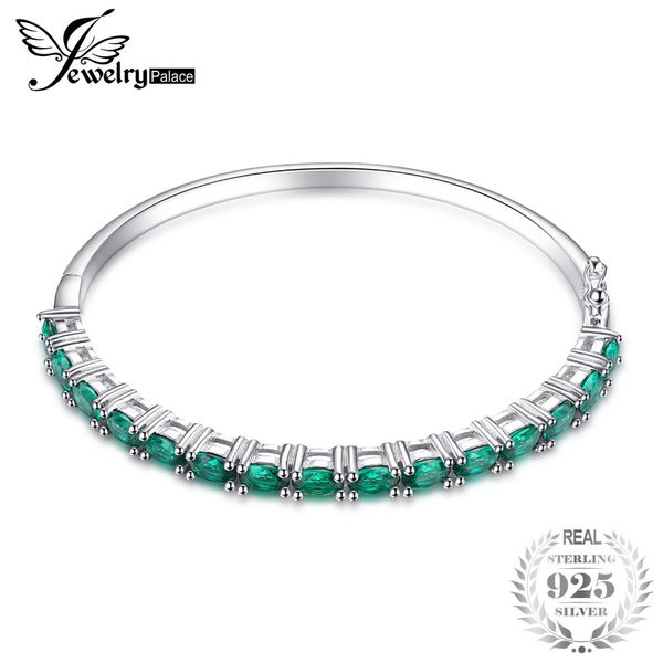 jewelrypalace 5.8ct created emerald bracelet 925 sterling silver party wedding gift for women, Golden;silver
jewelrypalace 5.8ct created emerald bracelet 925 sterling silver party wedding gift for women, Golden;silver