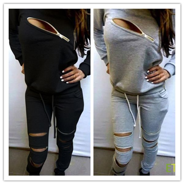 designer pants hoodie zipper jogging piece plus tracksuit women suit outfits two gradient grey sportswear + size women clothing tfkgn, Black
designer pants hoodie zipper jogging piece plus tracksuit women suit outfits two gradient grey sportswear + size women clothing tfkgn, Black