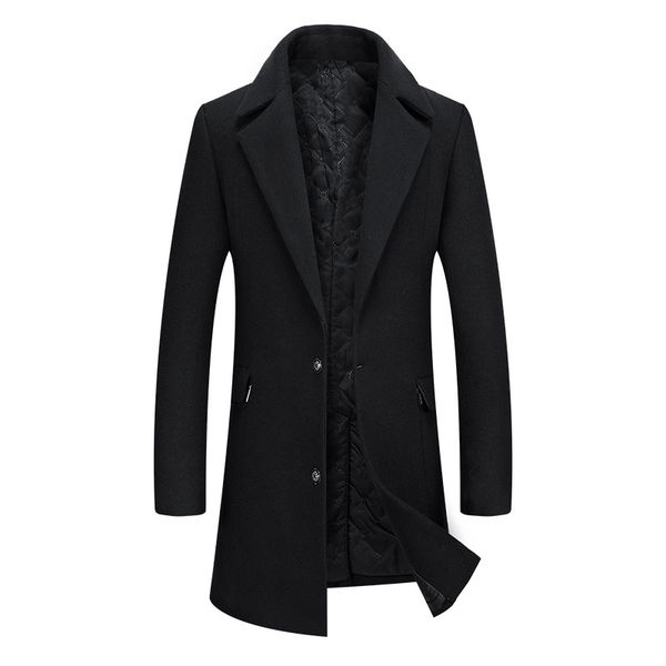 2018 новый повседневная длинные пальто высокое качество отложным воротником зимняя куртка шерсть мужчины, Black
2018 новый повседневная длинные пальто высокое качество отложным воротником зимняя куртка шерсть мужчины, Black